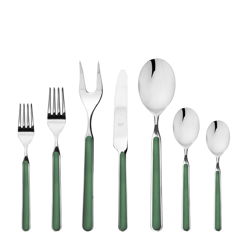 Mepra - Fantasia Green - 32-Piece Flatware Set