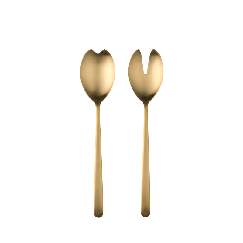 Mepra – Linea Ice Gold Salad – Service à salade 2 pièces