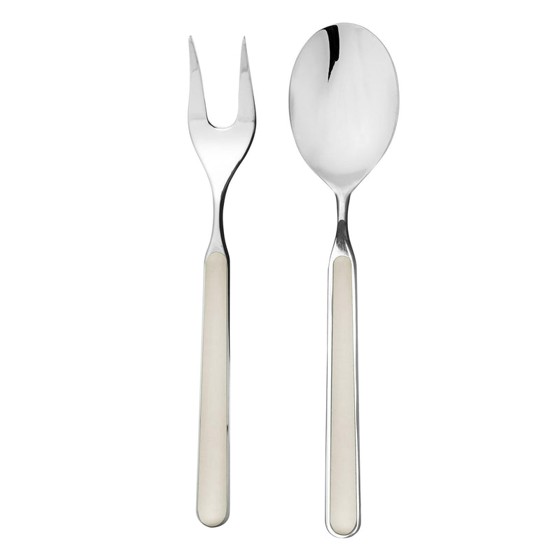 Mepra - Fantasia Tourterelle - Couverts de service 2 pièces