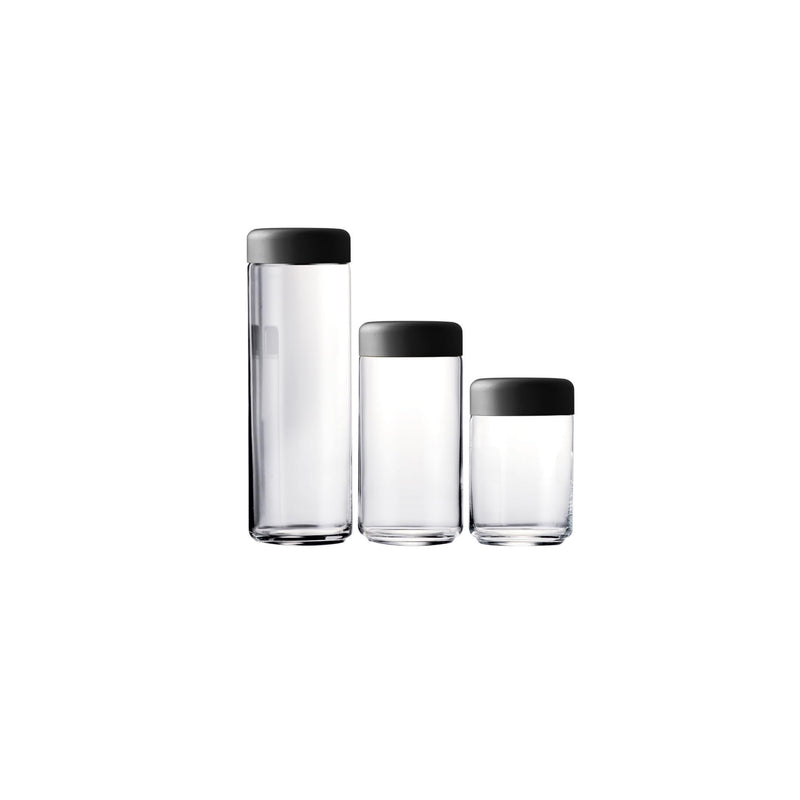 Mepra - ATMOSFERA - Urano Food Container (3-Piece Set) | Vulcan Grey