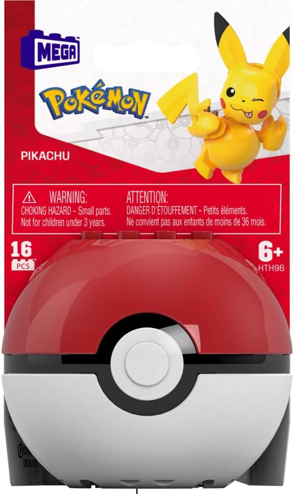 MEGA - Pokémon - Set de construction Poké Ball Pikachu