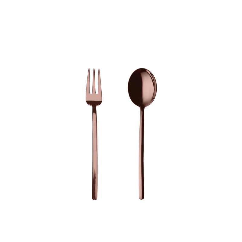 Mepra - Due Bronze - 2-Piece Serving Set