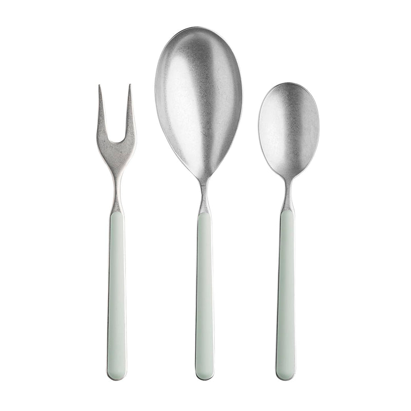 Mepra - Fantasia Pewter Sage - 3-Piece Serving Set