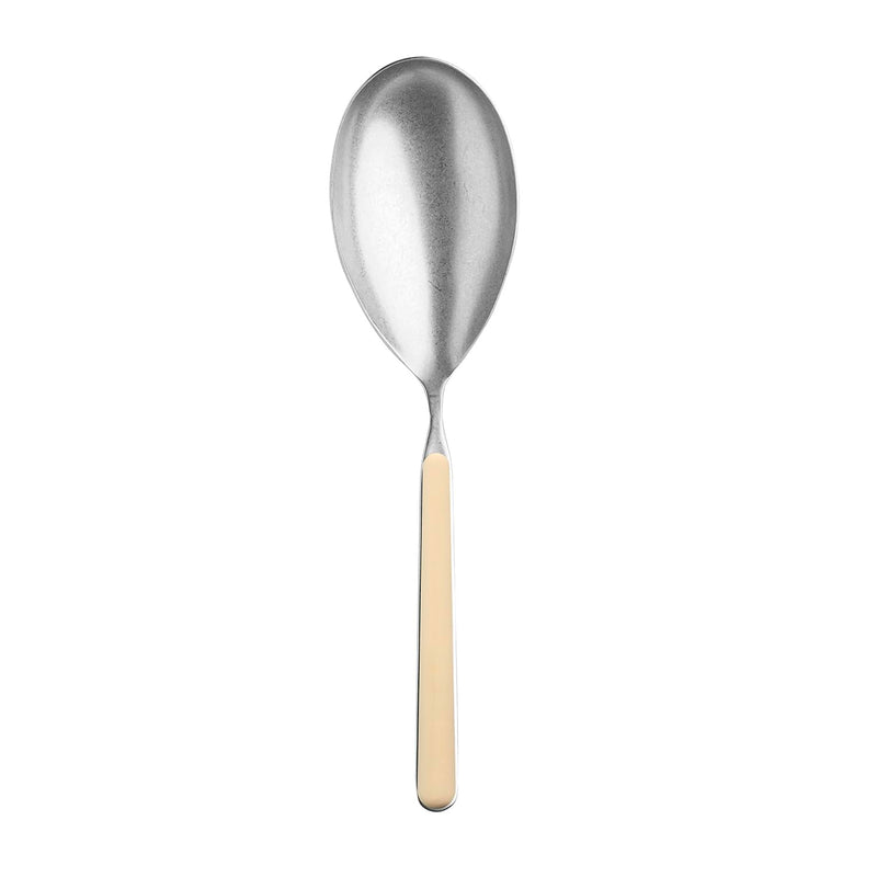 Mepra - Fantasia Pewter Risotto Spoon - Sesame