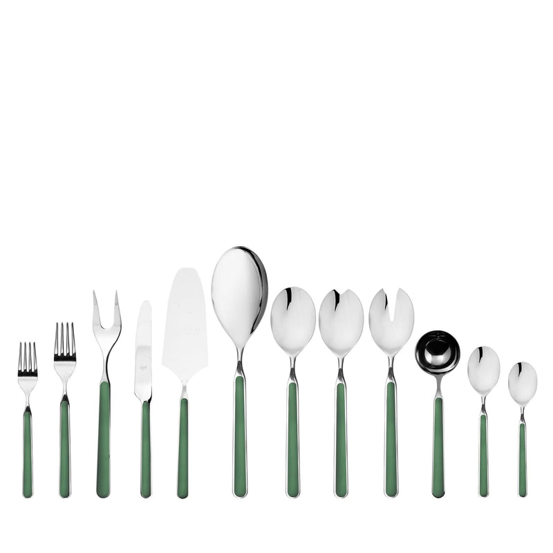Mepra - Fantasia Green - 67-Piece Flatware Set