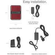 weBoost Drive Reach in-vehicle cell signal booster kit with antennas