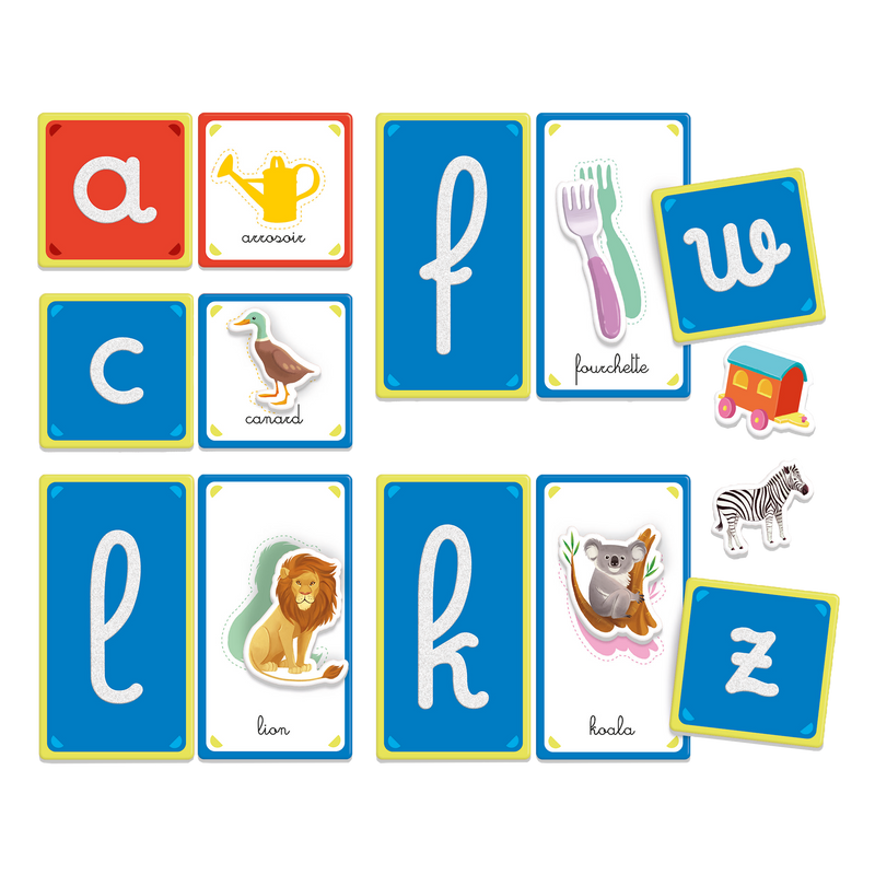EDUCATION: MONTESSORI - LES LETTRES TACTILES