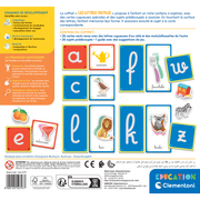 EDUCATION: MONTESSORI - LES LETTRES TACTILES