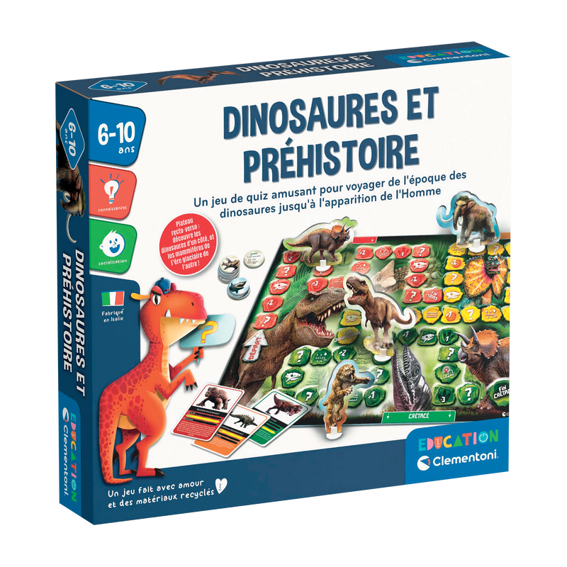 EDUCATION: DINOSAURES ET PRÉHISTOIRE