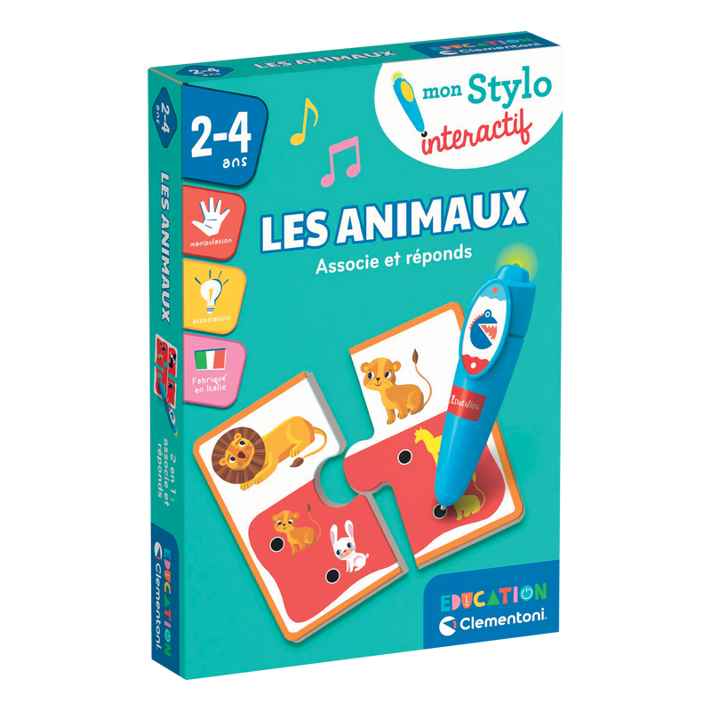 EDUCATION: MON STYLO INTERACTIF - LES ANIMAUX