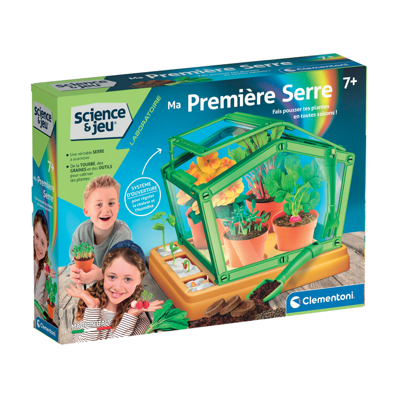 SCIENCE & JEU: MA PREMIÈRE SERRE