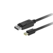 Xtech XTC-356 Mini DisplayPort to DisplayPort cable in black, 6 ft – view 2