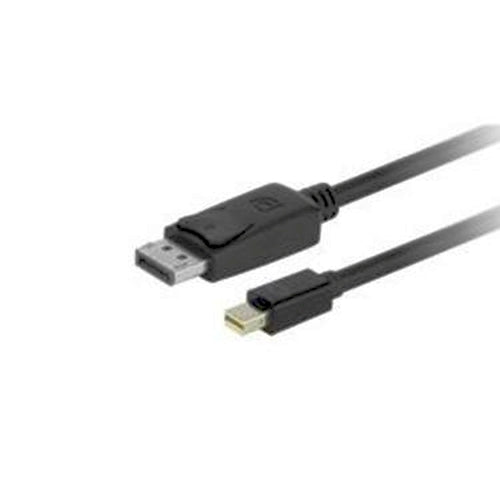 Xtech XTC-356 Mini DisplayPort to DisplayPort cable in black, 6 ft – view 2