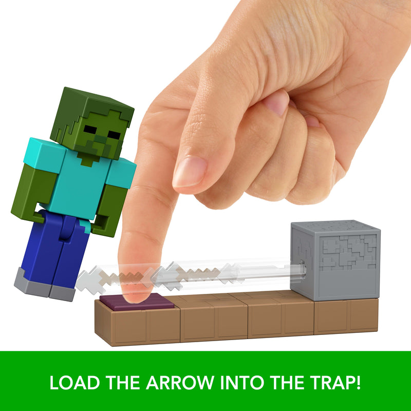 Minecraft - Redstone Charged Figure & Mechanism Set (Single Random Pick) | 3.25 in / 8.3 cm - Product detail or play view 4