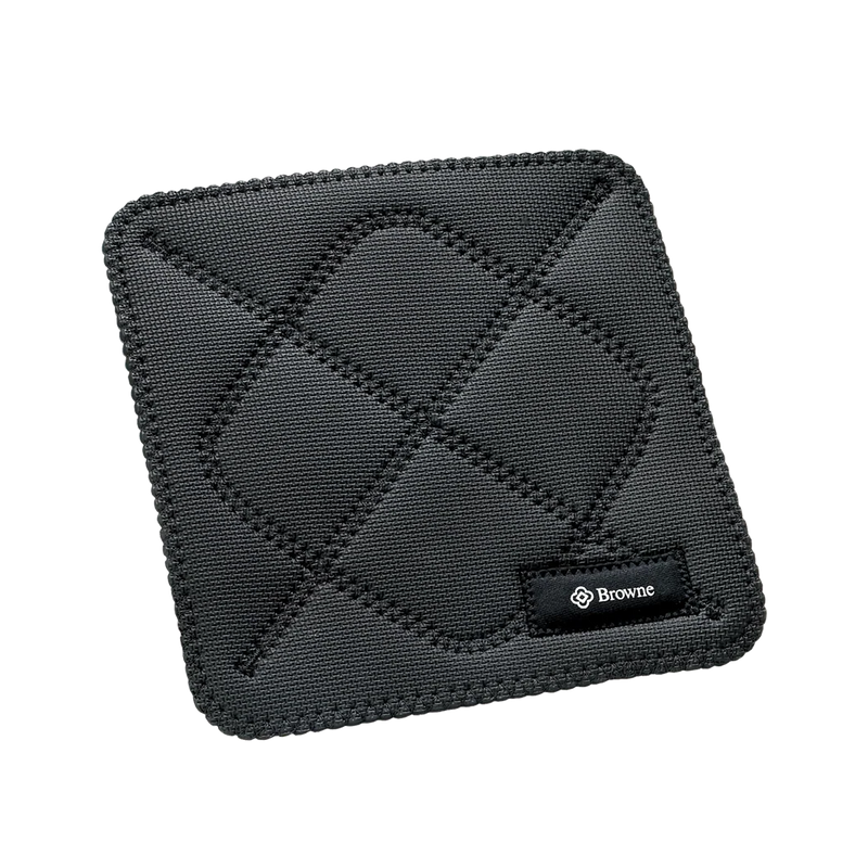 Browne - Hot Pad - 7 in / 17.8 cm - Flxaprene - Black