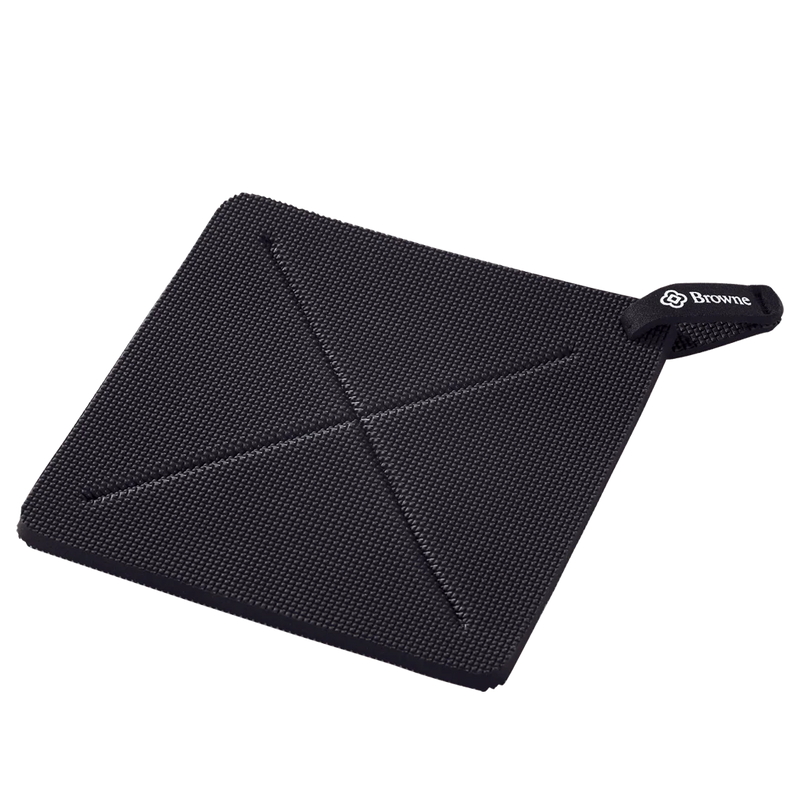 Browne - Ultra Thick Hot Pad - 10 in / 25 cm - Flxaprene - Black