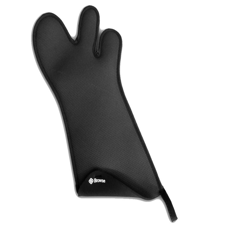 Browne - Oven Mitt - 3 - Finger - 16.4 in / 41.6 cm - with Nomex Binding