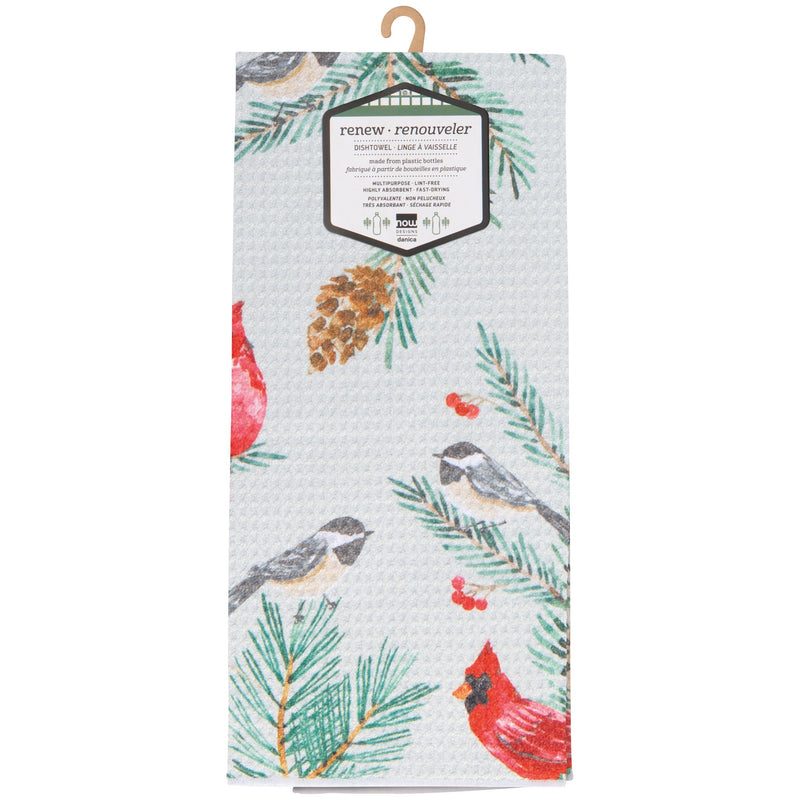 Now Designs - Birds & Boughs Christmas Recycled Microfibre Disht