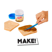 SlimeLife - PB&J with Chips Slime Playset — making the pretend sandwich