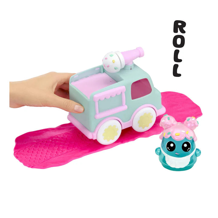 DohKins - Ensemble de jeu Camion de crème glacée et pâte à modeler « Never-Dry »