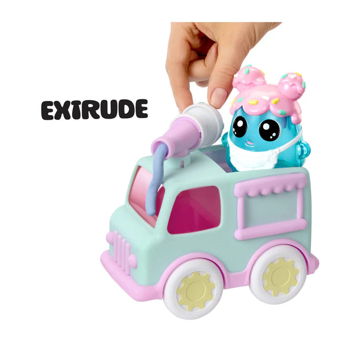 DohKins - Ensemble de jeu Camion de crème glacée et pâte à modeler « Never-Dry »