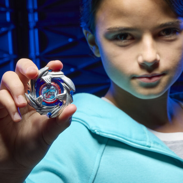 Beyblade X - Lanceur et toupie Cobalt Dragoon Deluxe