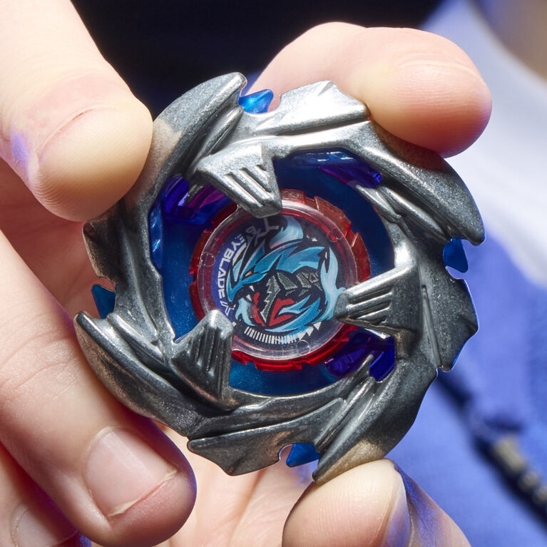 Beyblade X - Lanceur et toupie Cobalt Dragoon Deluxe