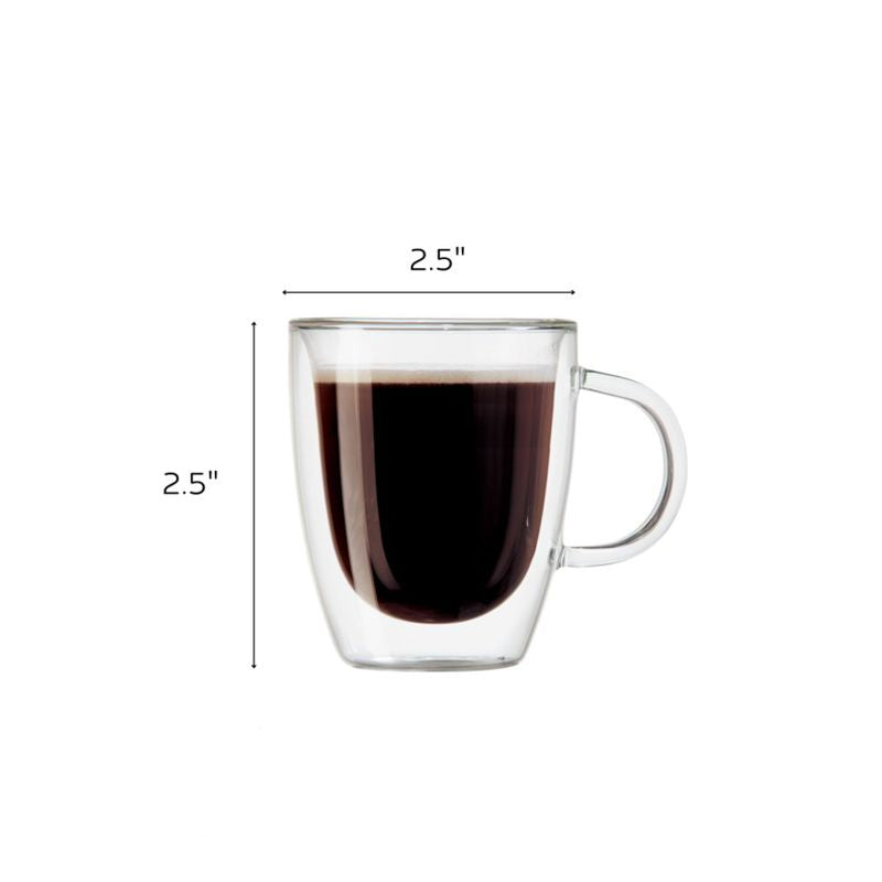 Tasses à expresso en verre OGGI - BREW