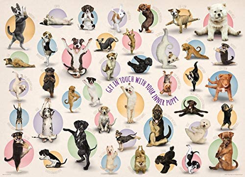 Eurographics Yoga Puppies 300-Piece Puzzle