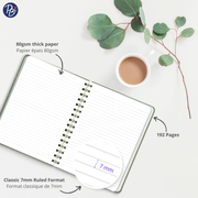 NOTEBOOK - FLEURS DORÉES