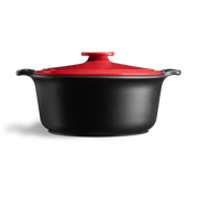 Emile Henry Sublime+ Round Casserole 5.5L Grand Cru
