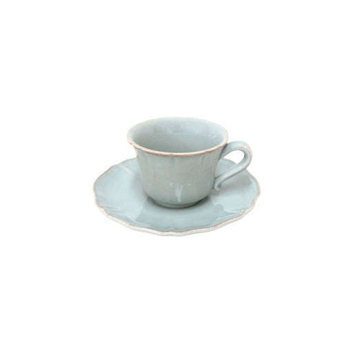 Alentejo - Turquoise Tea Cup and Saucer