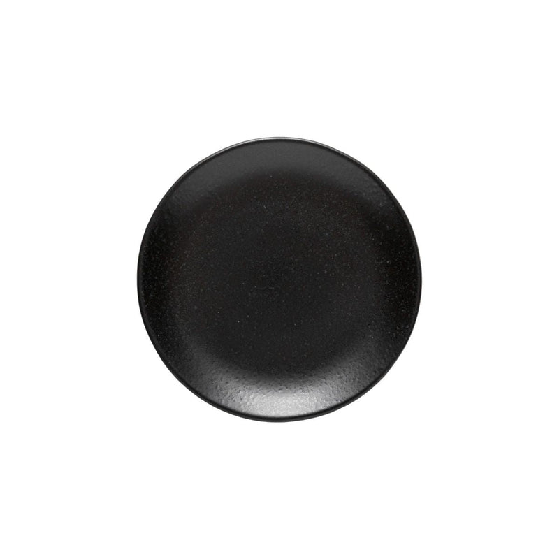 Roda - Black Round Coupe Plate | 9" / 22 cm