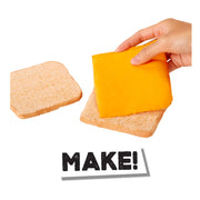 SlimeLife - Grilled Cheese with Chips Slime Playset — making pretend grilled cheese