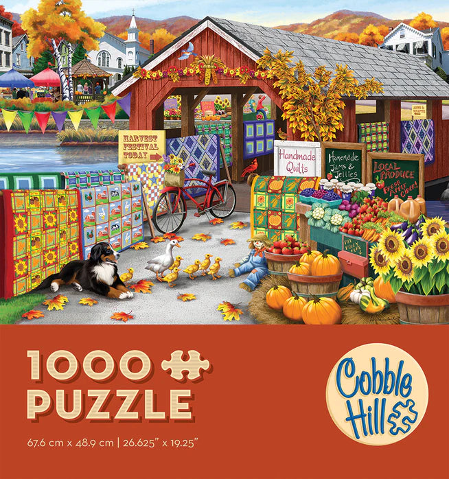 Cobble Hill - 1000 Piece Puzzle - Harvest Festival (Old Version)