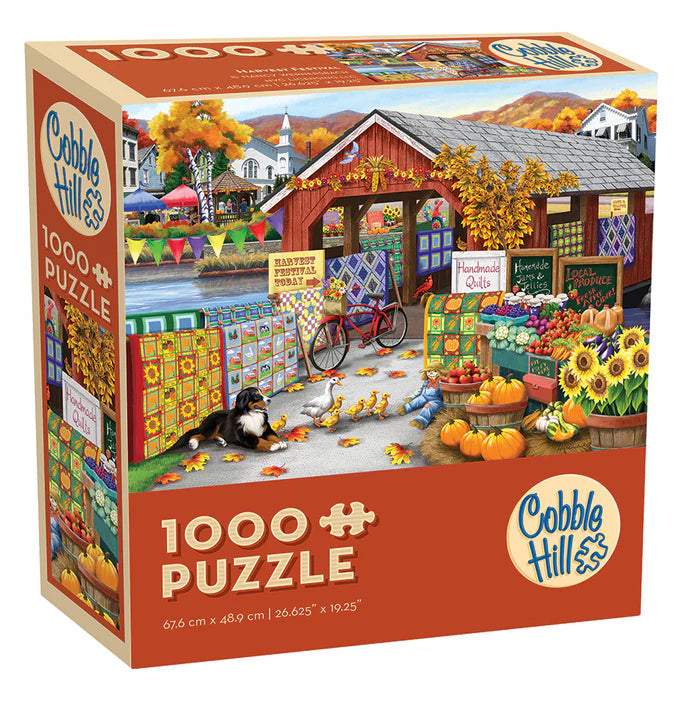 Cobble Hill - 1000 Piece Puzzle - Harvest Festival (Old Version)