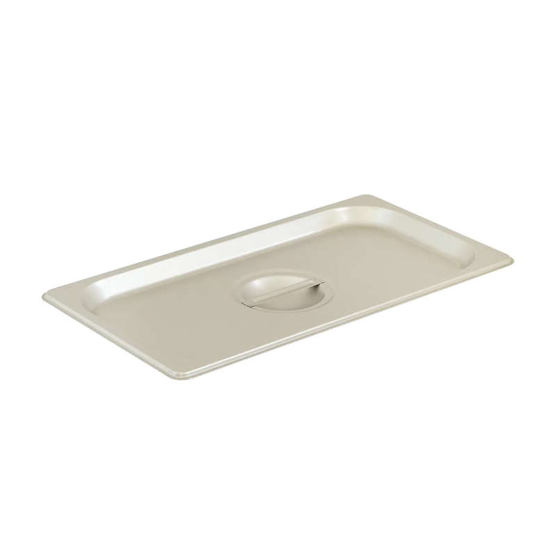 Browne - Steam Table Pan Cover - One - Third Size - Solid,12.8 × 7 in