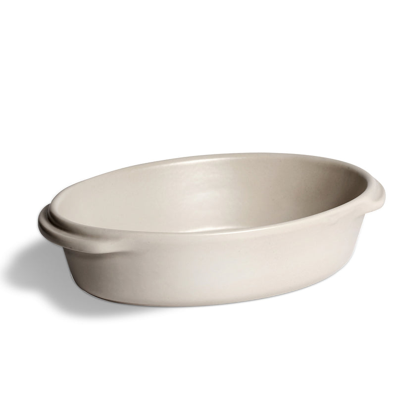 EMILE HENRY - Solo, Oval Dish, 0.65L/0.69qt, 8.3x5.3x2" / 21x13.5x5cm, Opale