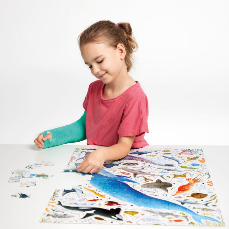 Banana Panda - Puzzlove - Puzzle de 200 pièces Animaux marins (7+)