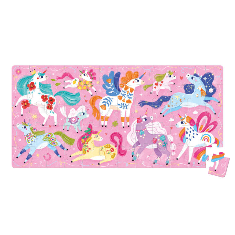 Banana Panda - J'adore les licornes - Puzzle 60 pièces (4 ans et +)