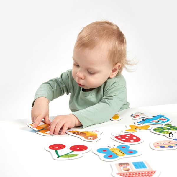 Banana Panda - Mes Premiers Puzzles - 2 Puzzles x 19 Mini Puzzles - Paires Joyeuses - (15M+)