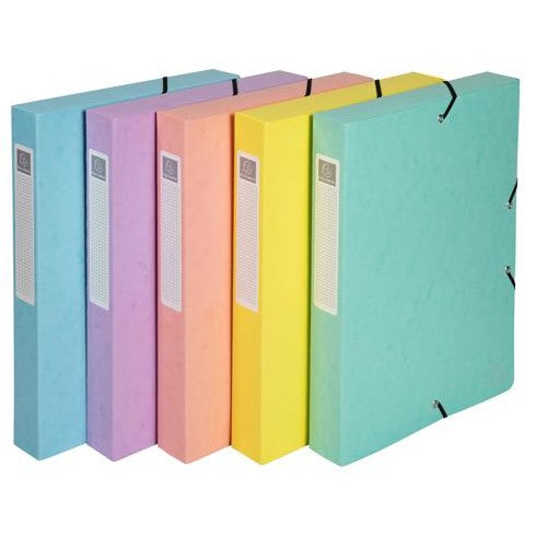 Binder Box 40mm Assorted A4 (8.3x11.7in)