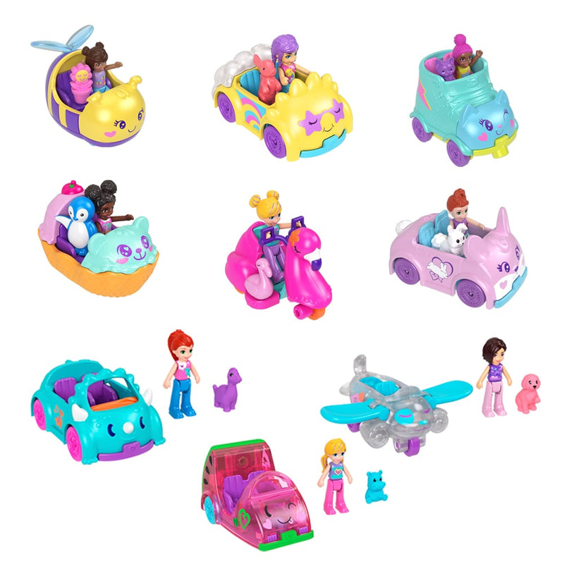 Polly Pocket - Pollyville Figue et voiture