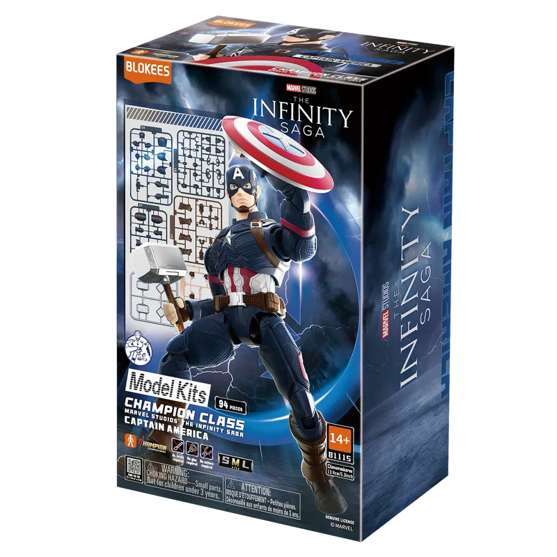 BLOKEES - Marvel Infinity Saga Champion Class 03 Captain America Model Kits
