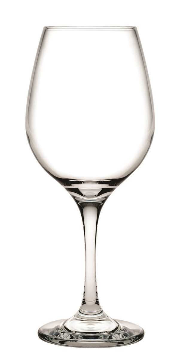 Amber red wine glass 12.3 oz / 364 ml