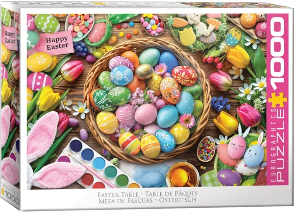 Eurographics - Puzzle de 1000 pièces - Table de Pâques