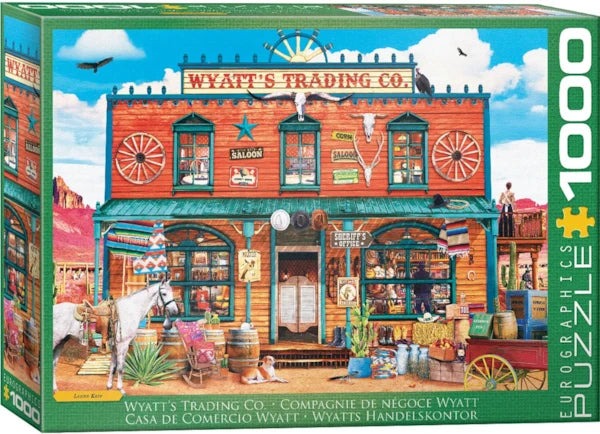 Eurographics - Puzzle de 1000 pièces - Wyatt's Trading Co par Leann Kate