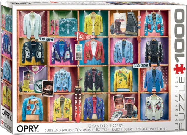 Eurographics - Puzzle de 1000 pièces - Grand Ole Opry - Costumes et bottes