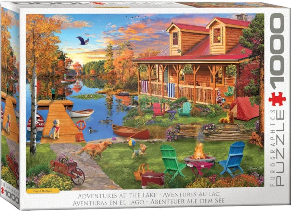 Eurographics - Puzzle de 1000 pièces - Aventures au lac par David MacLean
