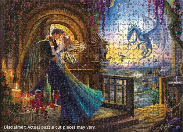 Eurographics - Puzzle de 1000 pièces - Danse au crépuscule par Rose Khan